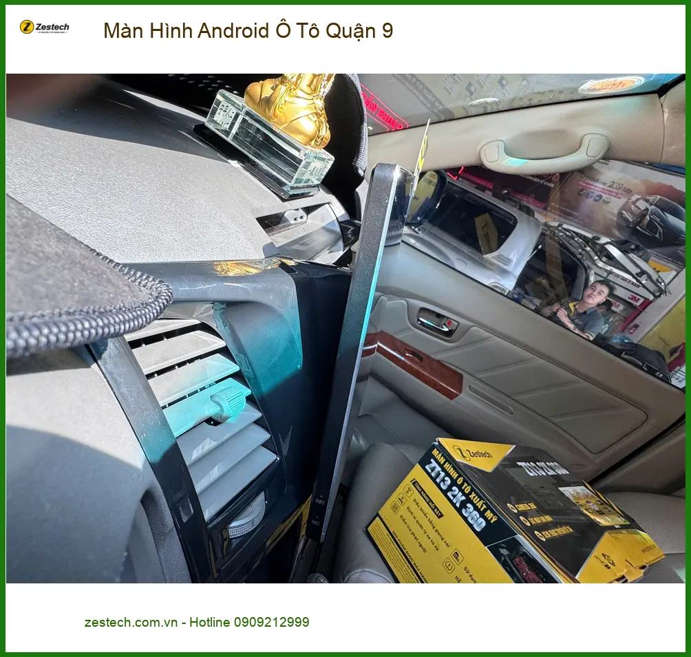 Anh Quang lắp Màn Hình Android Ô Tô cho Honda CR-V tại Quận 9