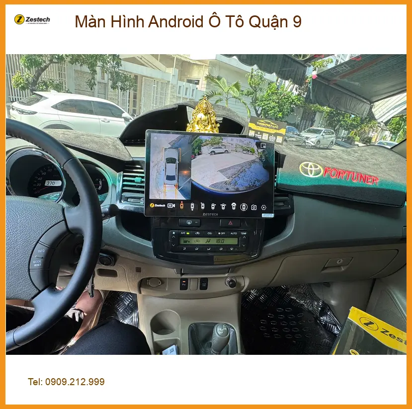 Anh Quang lắp Màn Hình Android Ô Tô cho Honda CR-V tại Quận 9 ảnh thực tế 3