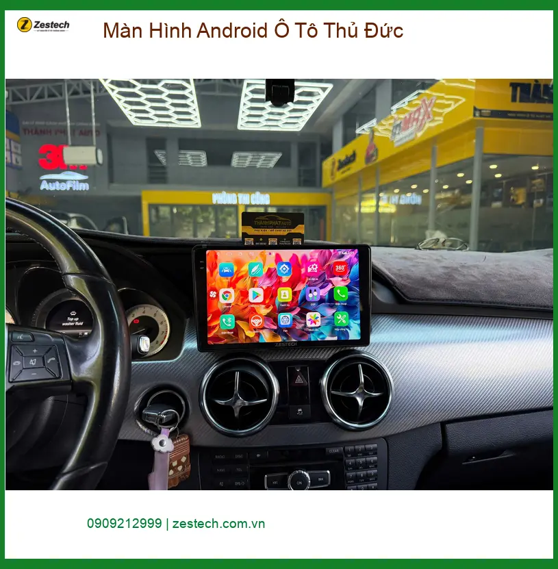 Cô Lan Anh nâng cấp Màn Hình Android Ô Tô Honda CRV tại Thủ Đức để giải trí tốt hơn