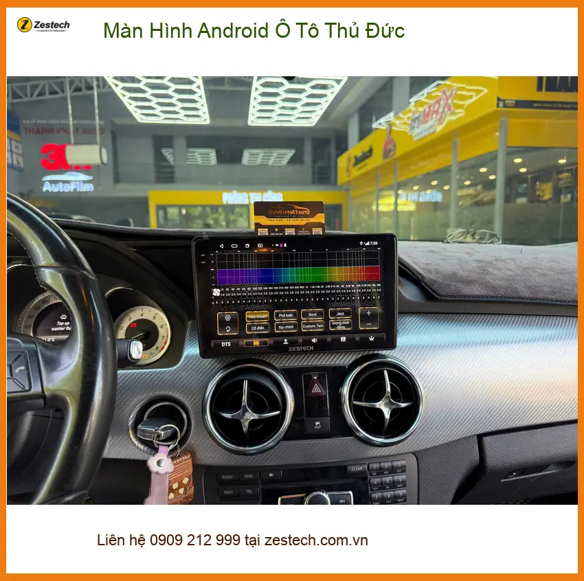 Cô Lan Anh nâng cấp Màn Hình Android Ô Tô Honda CRV tại Thủ Đức để giải trí tốt hơn ảnh thực tế 2