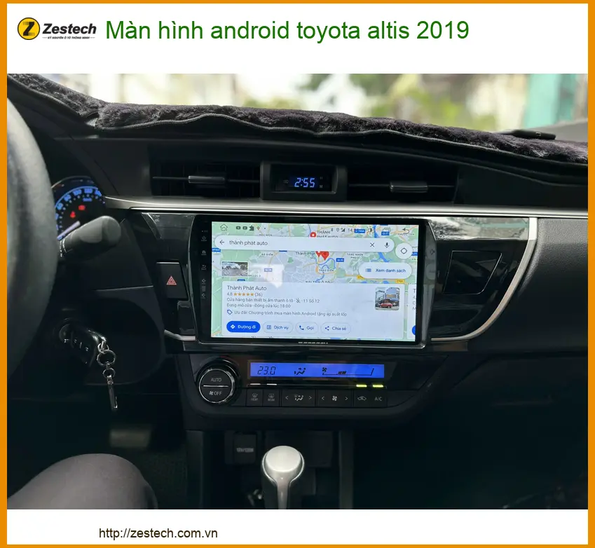 Màn hình Android Zestech Toyota Altis 2019 - Đơn Vị Lắp Đặt Chính Hãng TPHCM