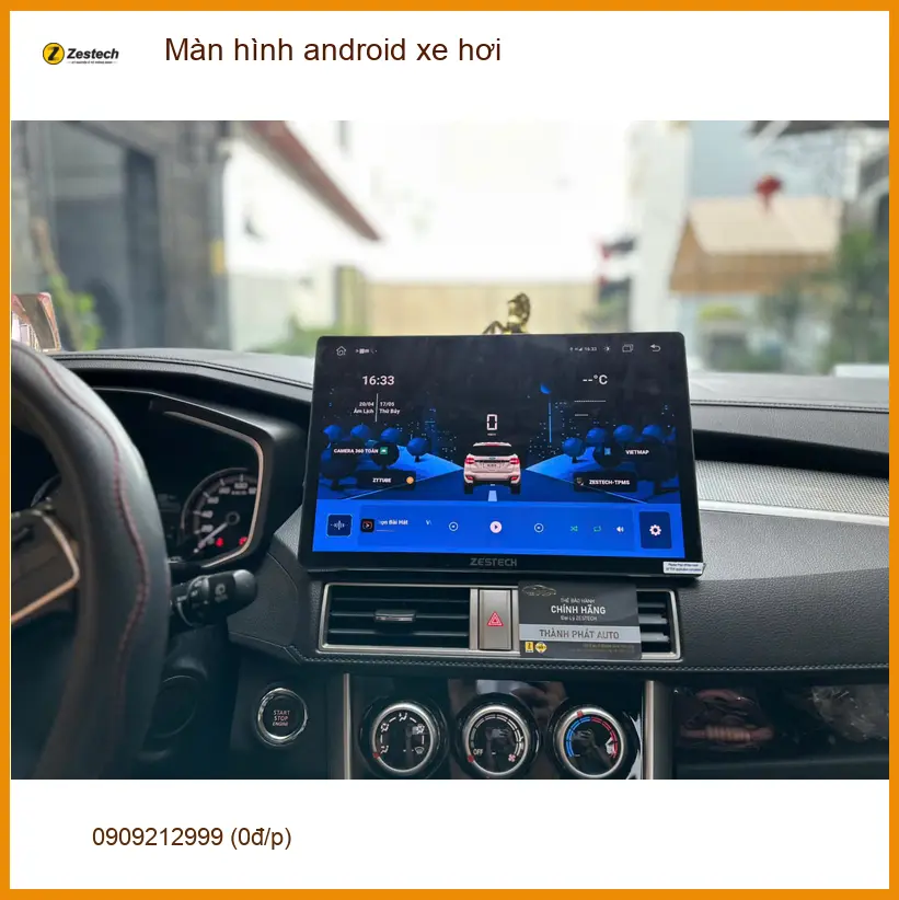 Anh Kiệt lắp màn hình Android xe hơi cho Toyota Vios tại Quận Tân Bình ảnh thực tế 3