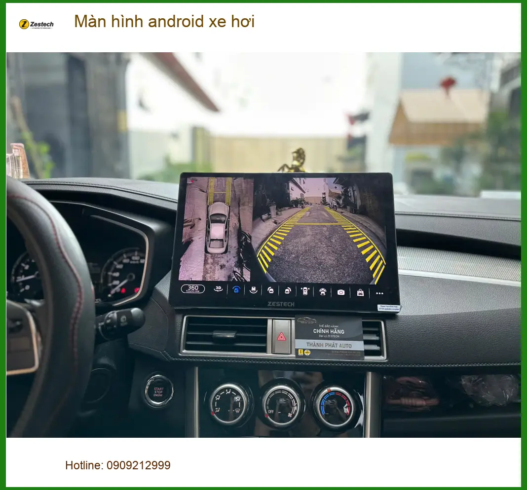 Anh Kiệt lắp màn hình Android xe hơi cho Toyota Vios tại Quận Tân Bình ảnh thực tế 4
