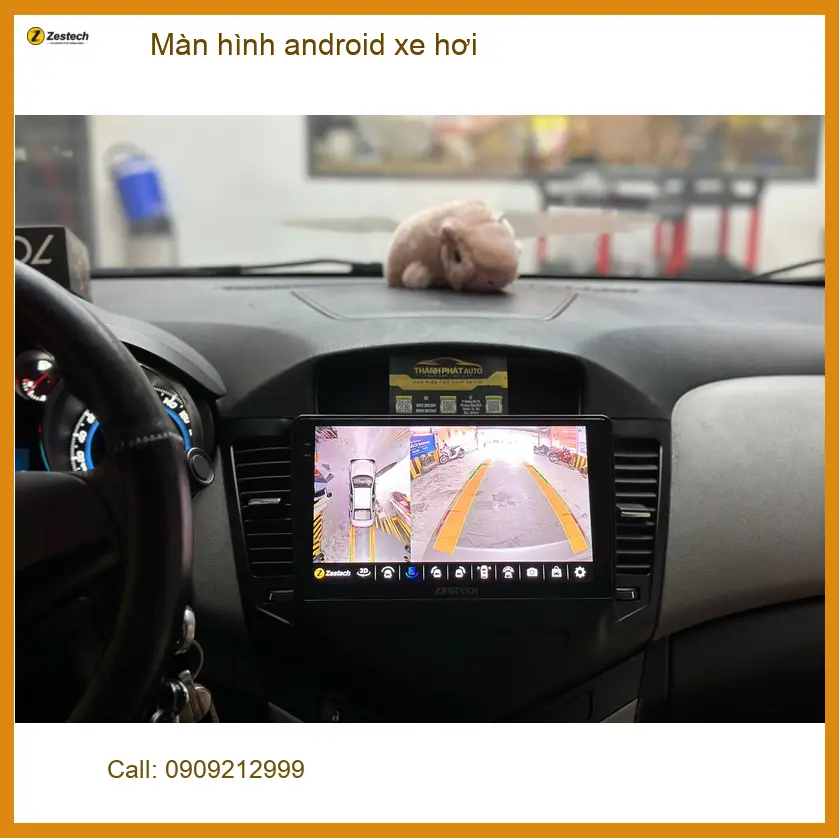 Anh Quốc Bảo lắp màn hình Android xe Hyundai Creta tại Hóc Môn để nâng cấp giải trí. ảnh thực tế 4