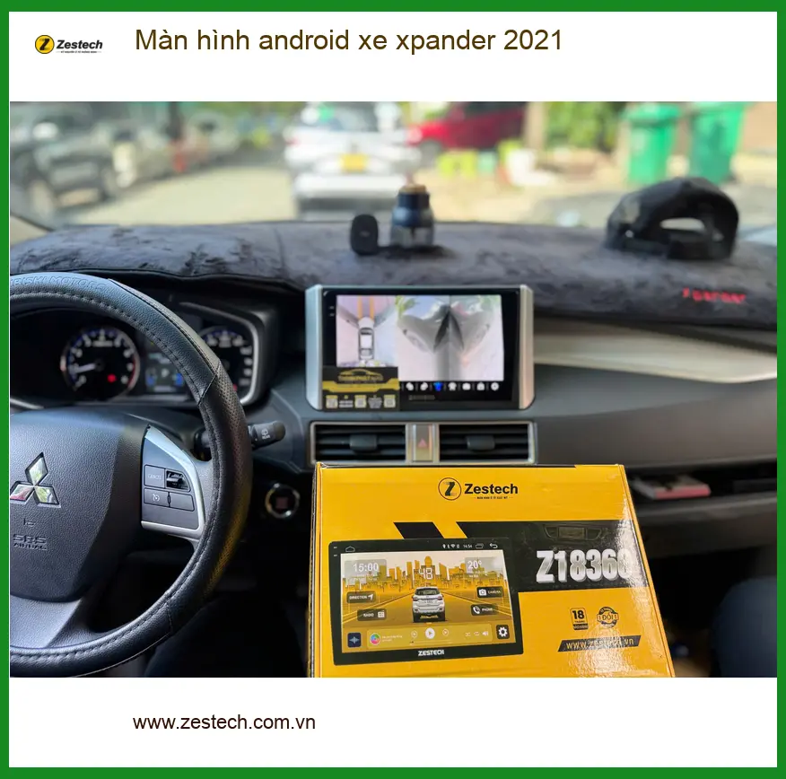 Anh Cường nâng cấp màn hình Android cho Xpander 2021 tại Quận 6 để xem bản đồ và giải trí ảnh thực tế 4