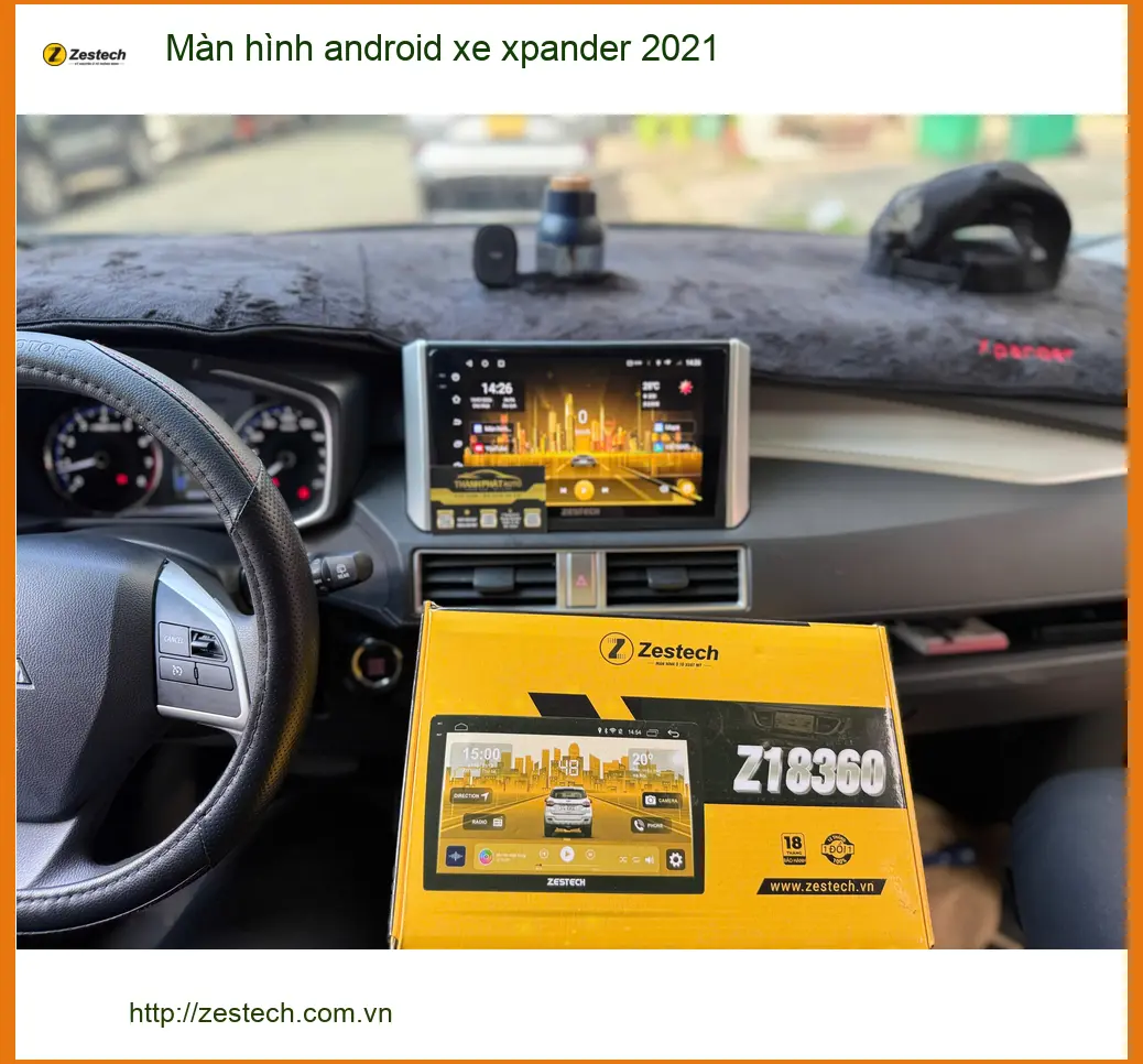 Anh Cường nâng cấp màn hình Android cho Xpander 2021 tại Quận 6 để xem bản đồ và giải trí ảnh thực tế 5