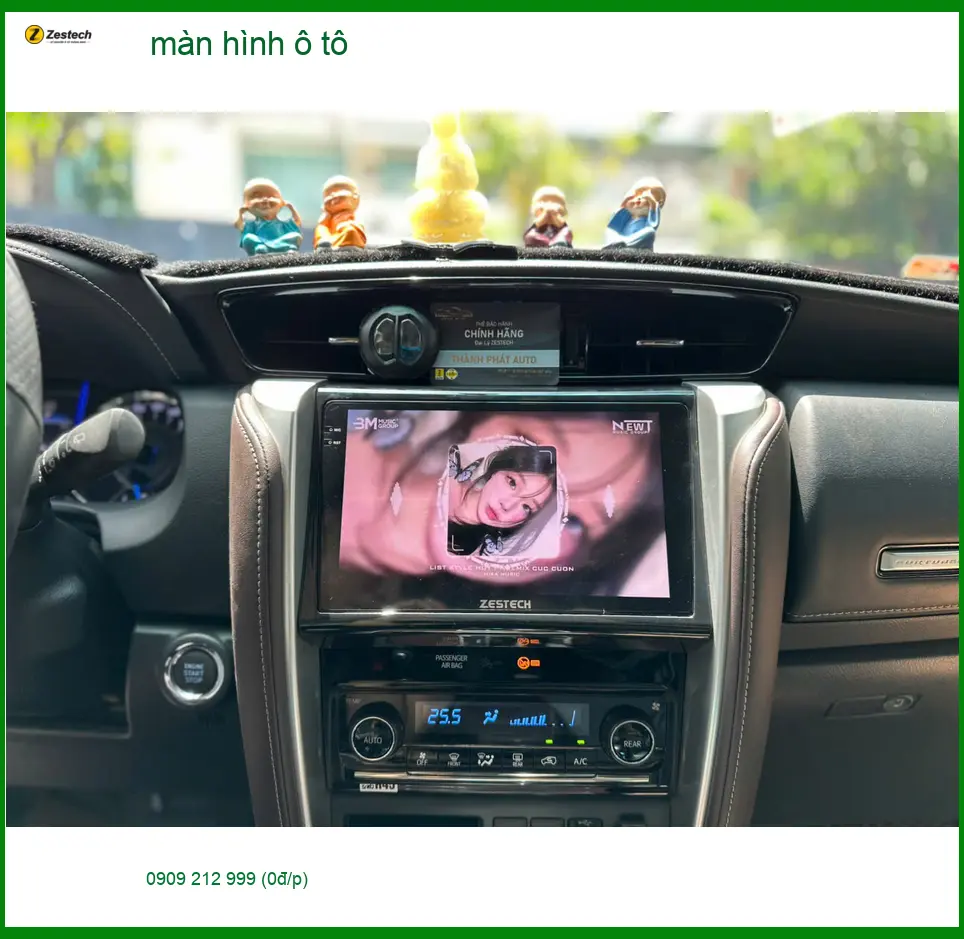 Anh Kiên lắp màn hình ô tô cho Honda Civic tại Quận 4 để giải trí tốt hơn