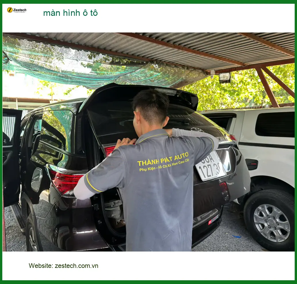 Anh Kiên lắp màn hình ô tô cho Honda Civic tại Quận 4 để giải trí tốt hơn ảnh thực tế 5
