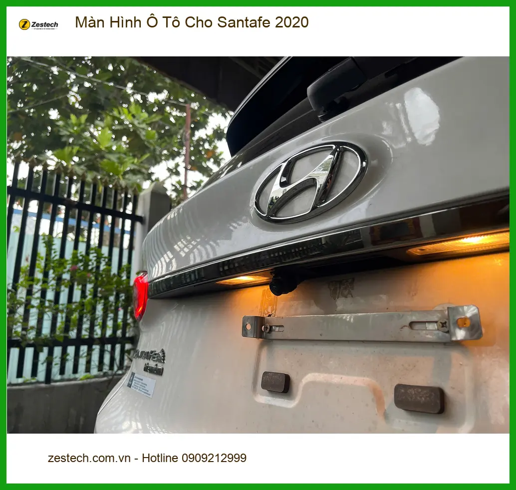 Anh Tùng lắp Màn Hình Ô Tô Santafe 2020 ở Quận 12 xem Youtube, bản đồ