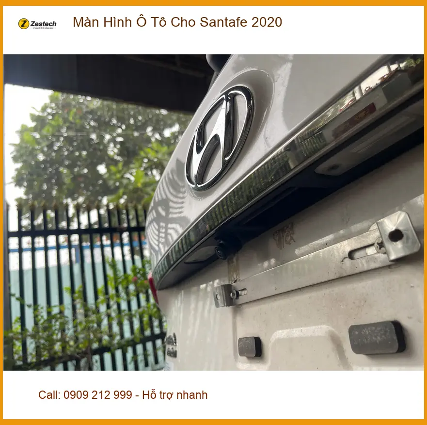 Anh Tùng lắp Màn Hình Ô Tô Santafe 2020 ở Quận 12 xem Youtube, bản đồ ảnh thực tế 3
