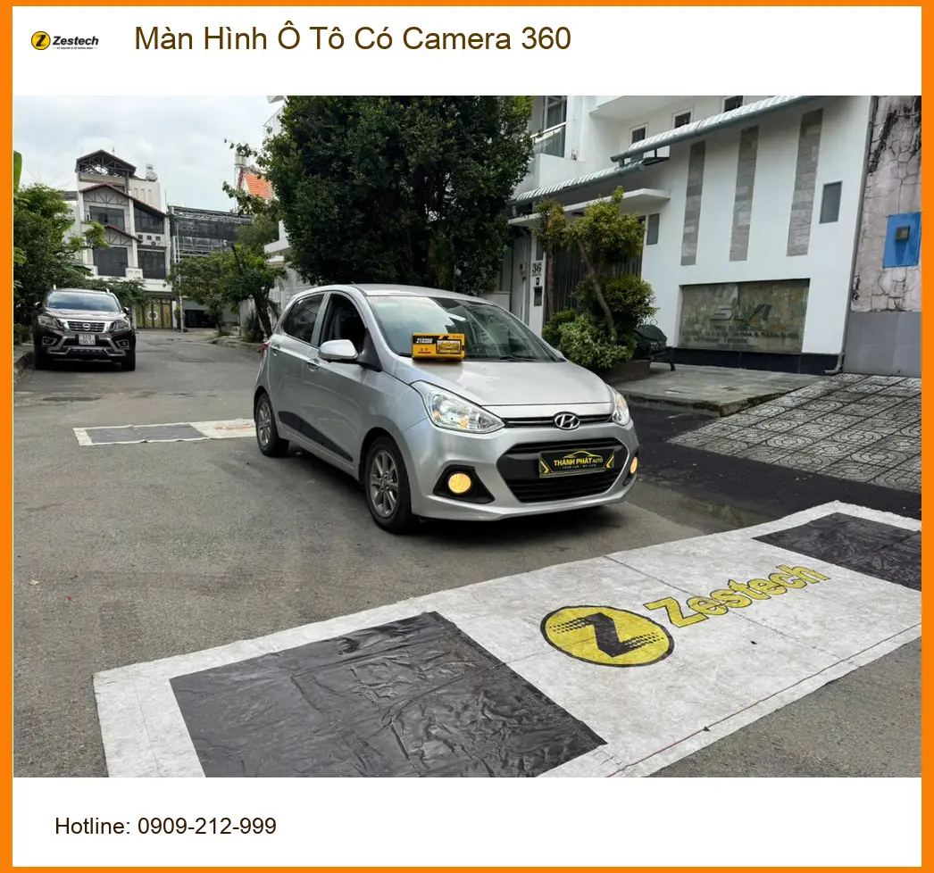 Chị Thảo lắp Màn Hình Ô Tô Có Camera 360 cho Hyundai Kona ở Thủ Đức ảnh thực tế 2