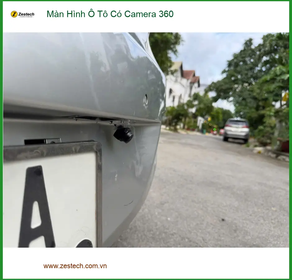 Chị Thảo lắp Màn Hình Ô Tô Có Camera 360 cho Hyundai Kona ở Thủ Đức ảnh thực tế 5