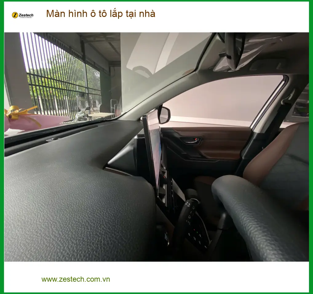 Anh Khang lắp màn hình ô tô Honda CRV tại nhà Quận Huyện Nhà Bè ảnh thực tế 4