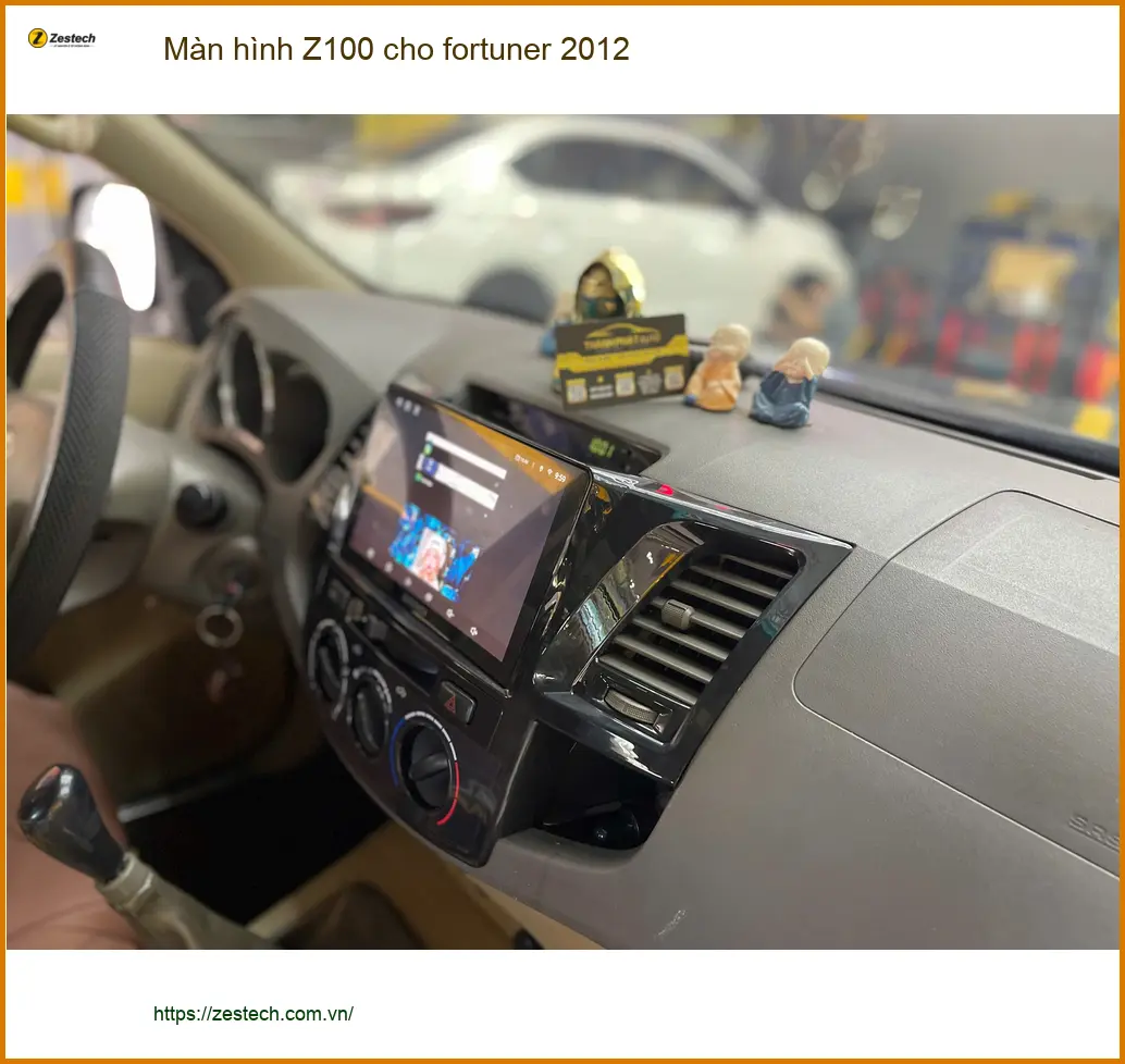 Anh Khải lắp Màn hình Z100 cho Fortuner 2012 tại Quận Phú Nhuận ảnh thực tế 4