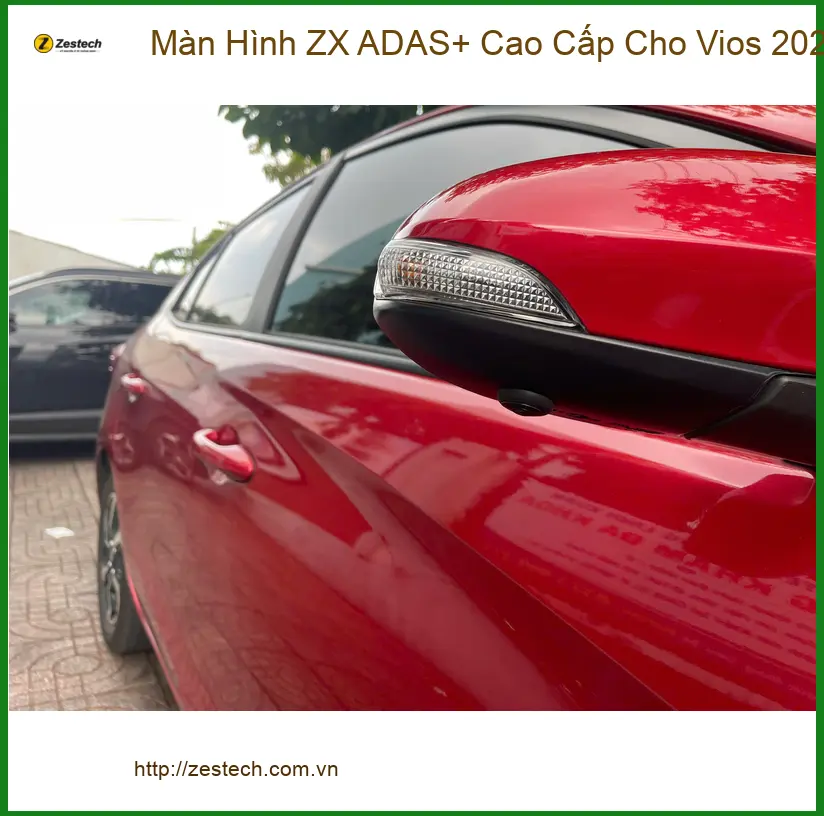 Chị Mai Anh lắp Màn Hình ZX ADAS+ Cao Cấp cho Vios 2026 ở Quận 9 ảnh thực tế 3