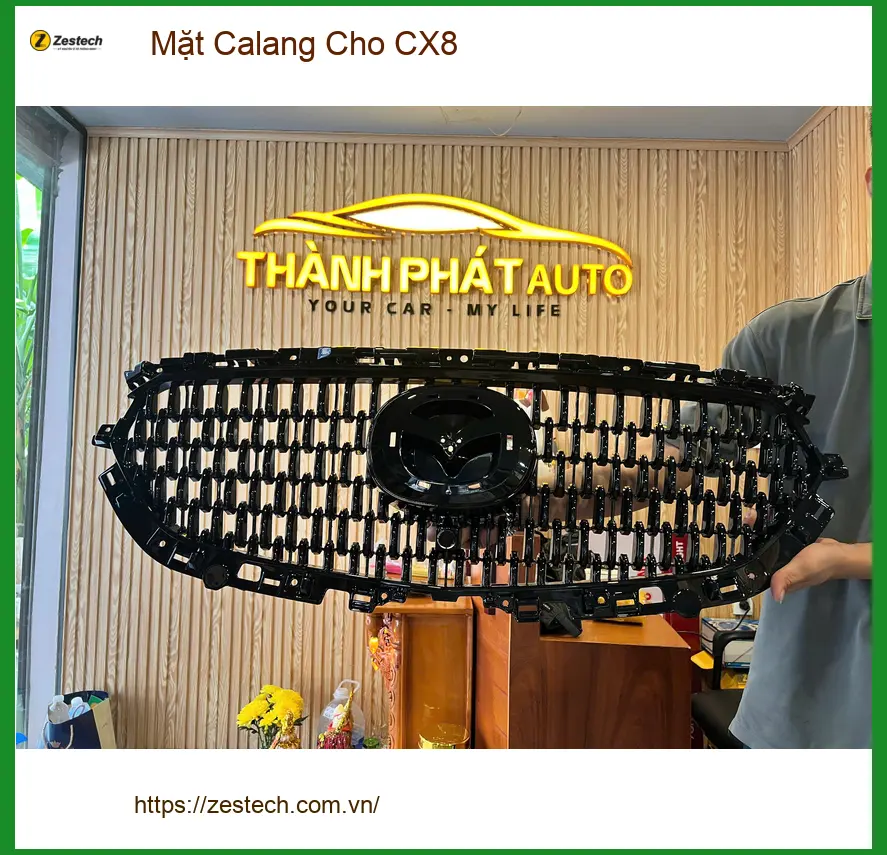 Anh Lâm độ Mặt Calang cho CX8 để nâng tầm diện mạo xe tại Quận Thủ Đức