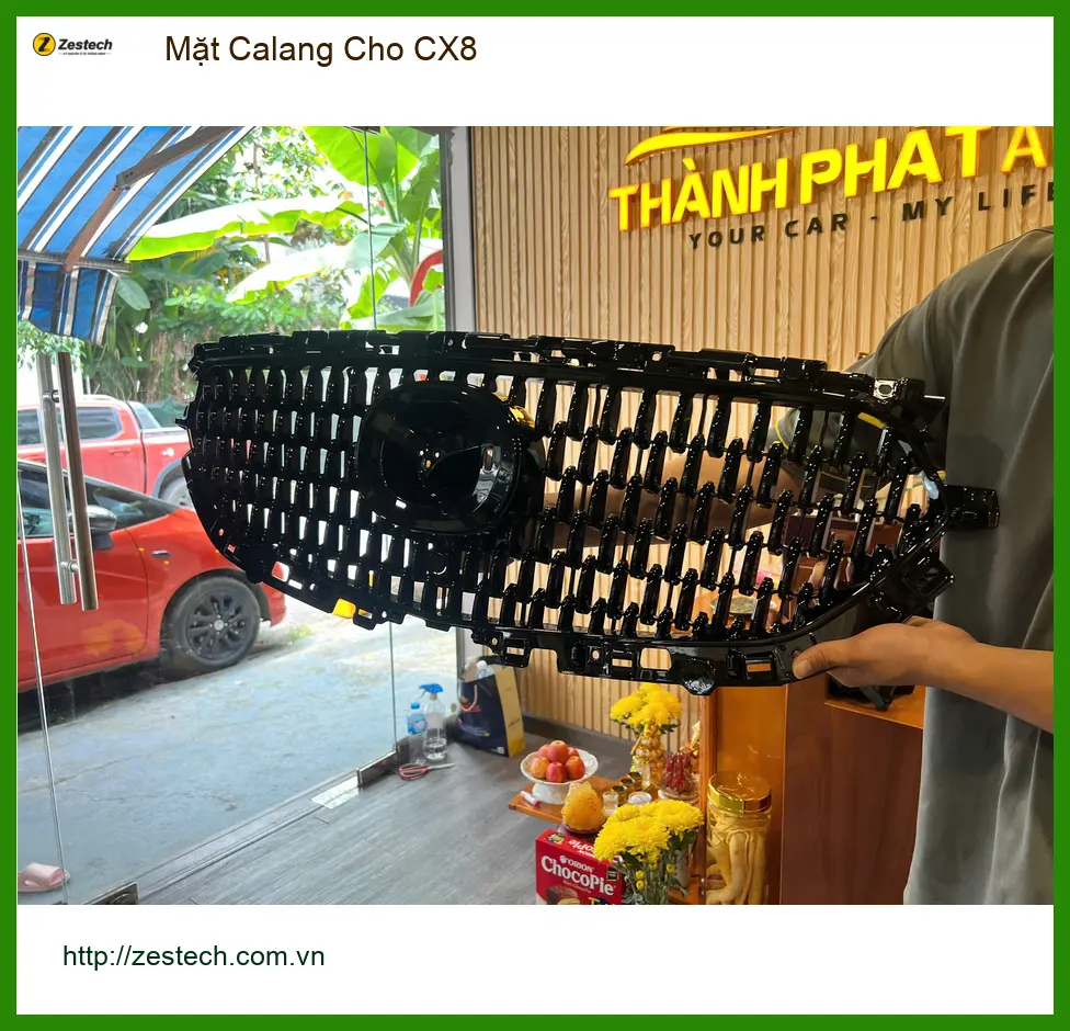 Anh Lâm độ Mặt Calang cho CX8 để nâng tầm diện mạo xe tại Quận Thủ Đức ảnh thực tế 2
