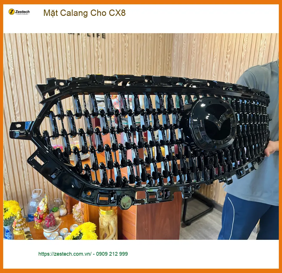 Anh Lâm độ Mặt Calang cho CX8 để nâng tầm diện mạo xe tại Quận Thủ Đức ảnh thực tế 3