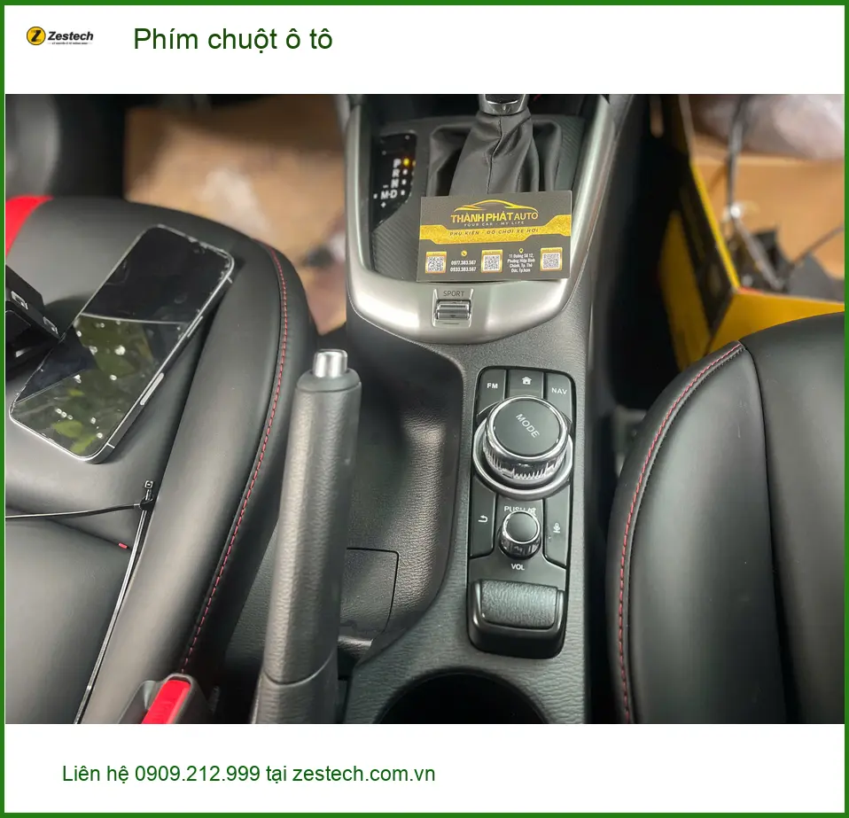 Anh Hoàng Minh lắp phím chuột ô tô cho Hyundai Creta tại Bình Chánh ảnh thực tế 4