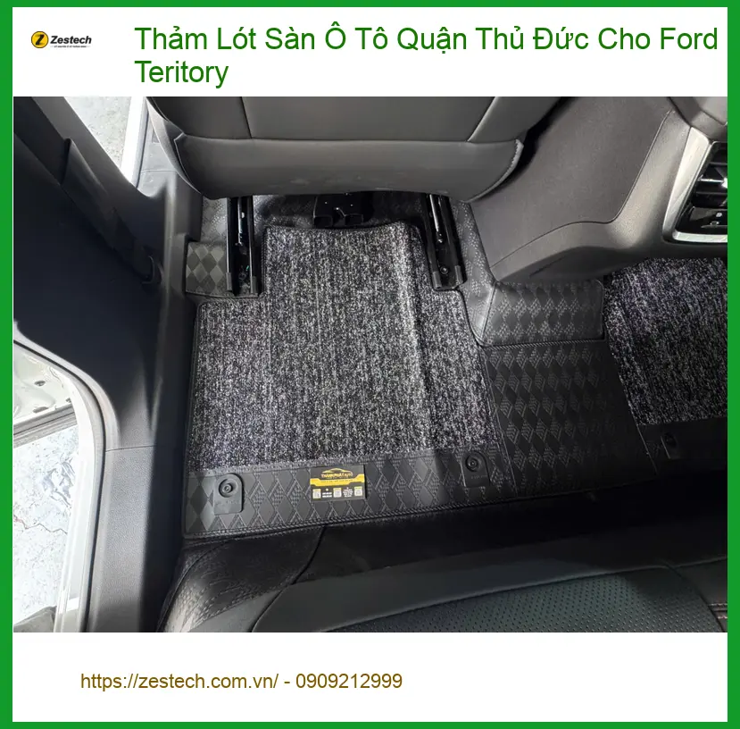 Chị Thảo lắp Thảm Lót Sàn Ô Tô Ford Territory tại Thủ Đức cho xe mới mua
