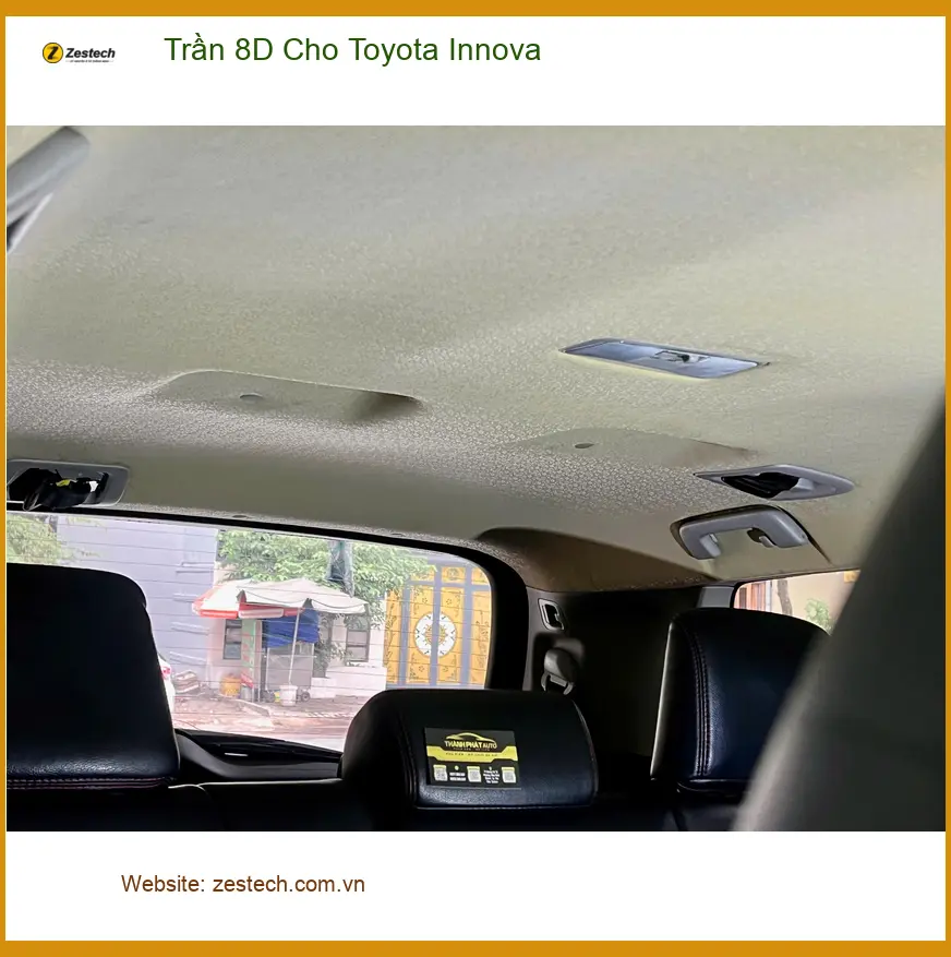 Anh Nhật lắp trần 8D cho Toyota Innova ở Quận Tân Bình, nâng cấp nội thất ảnh thực tế 3